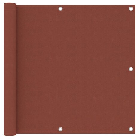 Balkonscherm 90x300 cm oxford stof terracotta 8720286117774 1
