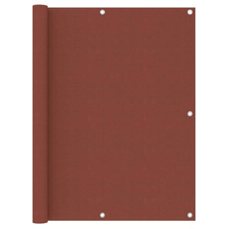 Balkonscherm 120x400 cm oxford stof terracotta 8720286117828 1