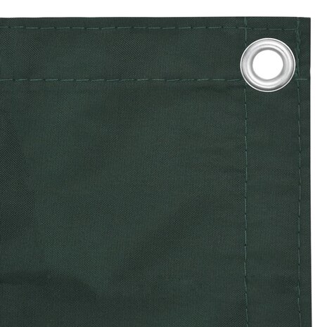 Balkonscherm 75x300 cm oxford stof donkergroen 8720286117972 3