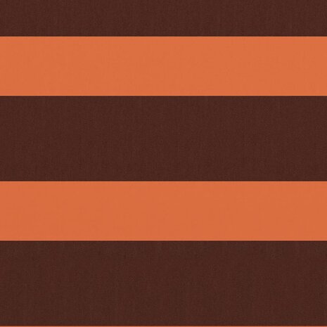 Balkonscherm 125x500 cm oxford stof oranje en bruin 8720286117477 2