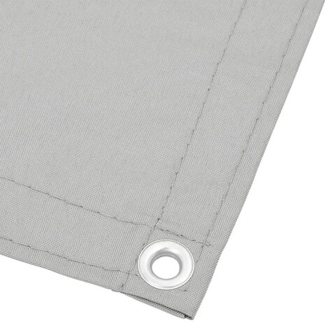 Balkonscherm 90x400 cm 100% oxford polyester lichtgrijs 8721012432000 4