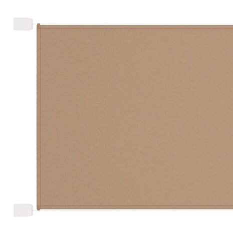 Luifel verticaal 60x360 cm oxford stof taupe 8720286159927 1