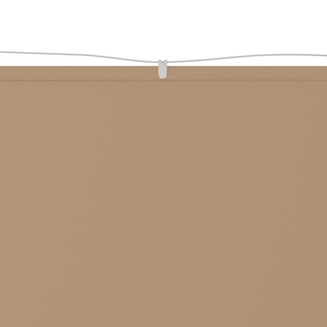 Luifel verticaal 60x360 cm oxford stof taupe 8720286159927 2