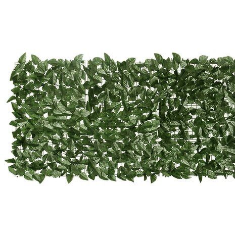 Balkonscherm met donkergroene bladeren 200x75 cm 8721012468351 3