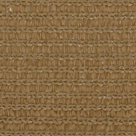 Zonnezeil 160 g/m² 3/4x2 m HDPE taupe 8720286099964 3