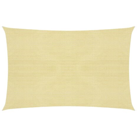 Zonnezeil 160 g/m² 2x3,5 m HDPE beige 8720286096819 1