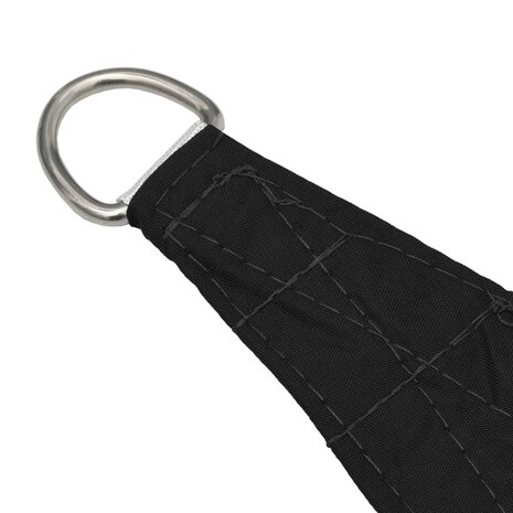 Zonnescherm vierkant 2x2 m oxford stof zwart 8720286124864 4