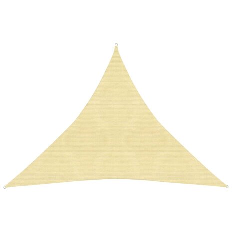 Zonnezeil 160 g/m² 4x4x4 m HDPE beige 8720286097113 1