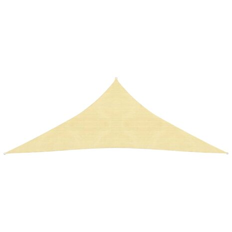 Zonnezeil 160 g/m² 4x4x4 m HDPE beige 8720286097113 2