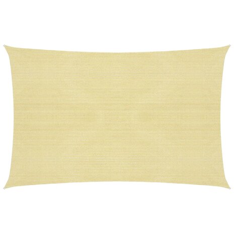 Zonnezeil 160 g/m² 2,5x4 m HDPE beige 8720286096871 1