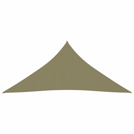 Zonnescherm driehoekig 3x3x3 m oxford stof beige 8720286119716 2