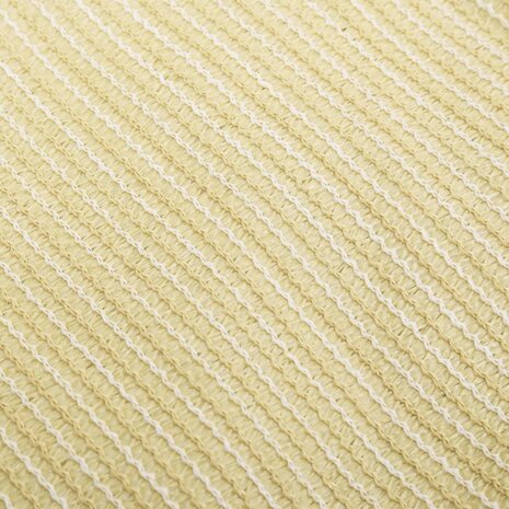 Zonnezeil 160 g/m² 2x4,5 m HDPE beige 8720286096833 5