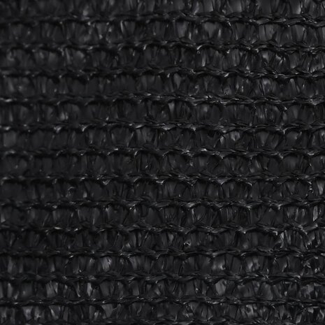 Zonnezeil 160 g/m² 2,5x2,5 m HDPE zwart 8720286102763 5