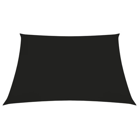 Zonnescherm vierkant 2,5x2,5 m oxford stof zwart 8720286124871 2