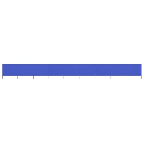 Windscherm 9-panelen 1200x120 cm stof azuurblauw 8719883745244 1