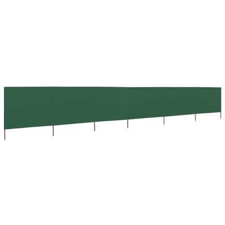 Windscherm 6-panelen 800x160 cm stof groen 8719883745084 2