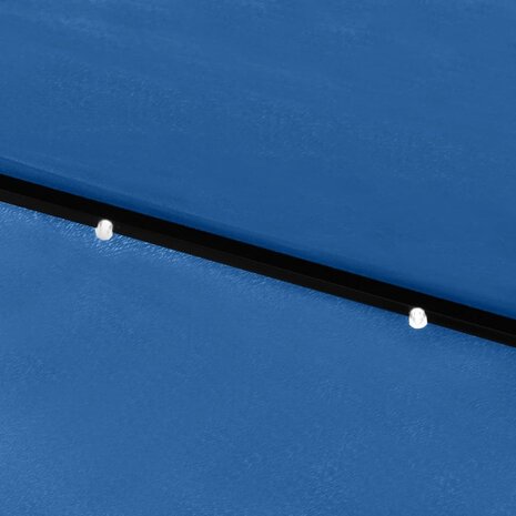 Parasol met LED&apos;s en stalen paal 2x3 m azuurblauw 8720286164754 10