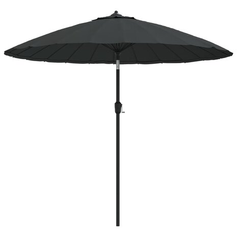 Parasol met aluminium paal 270 cm antraciet 8719883763149 2