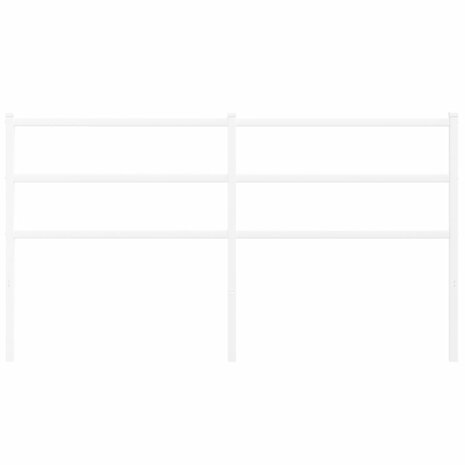Hoofdbord 160 cm metaal wit 8721012303461 3
