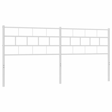 Hoofdbord 180 cm metaal wit 8721012189454 2