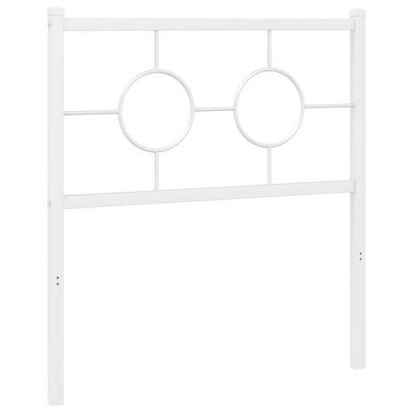 Hoofdbord 75 cm metaal wit 8721012306677 4
