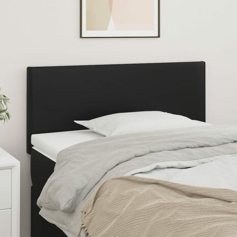 Hoofdbord 80x5x78/88 cm kunstleer zwart 8720287145769 1