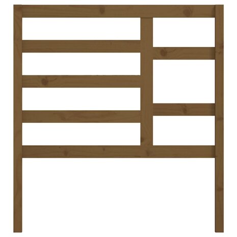 Hoofdbord 81x4x104 cm massief grenenhout honingbruin 8720286951613 4