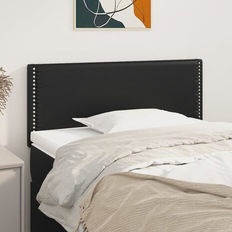 Hoofdbord 80x5x78/88 cm kunstleer zwart 8720287147169 1