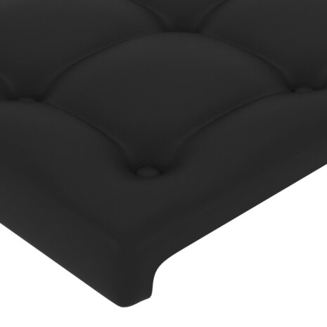 Hoofdbord 80x5x78/88 cm kunstleer zwart 8720287152484 4