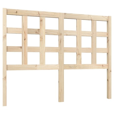 Hoofdbord 125,5x4x100 cm massief grenenhout 8720286949238 2