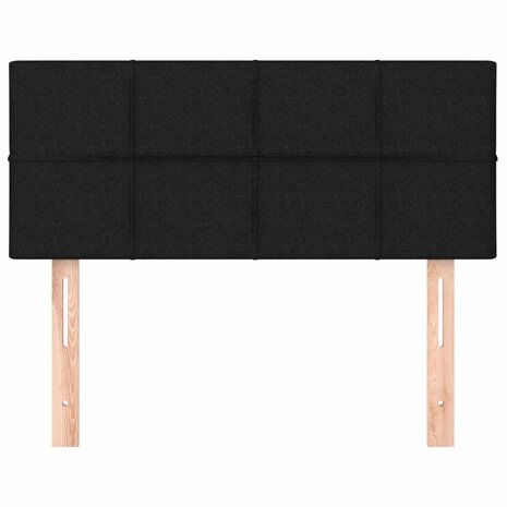 Hoofdbord 90x5x78/88 cm stof zwart 8720287148647 3