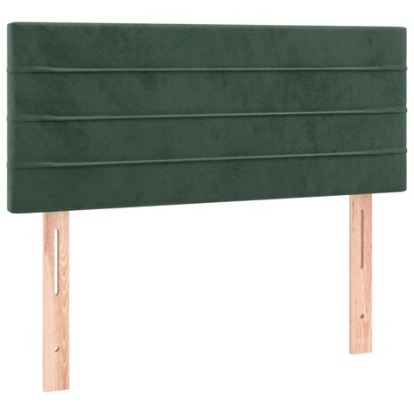 Hoofdbord 80x5x78/88 cm fluweel donkergroen 8720287149576 2