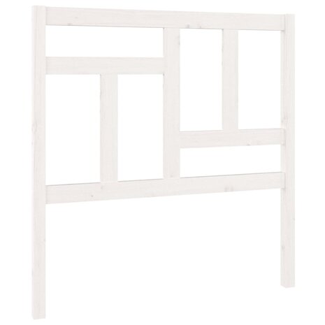 Hoofdbord 95,5x4x100 cm massief grenenhout wit 8720287008323 2