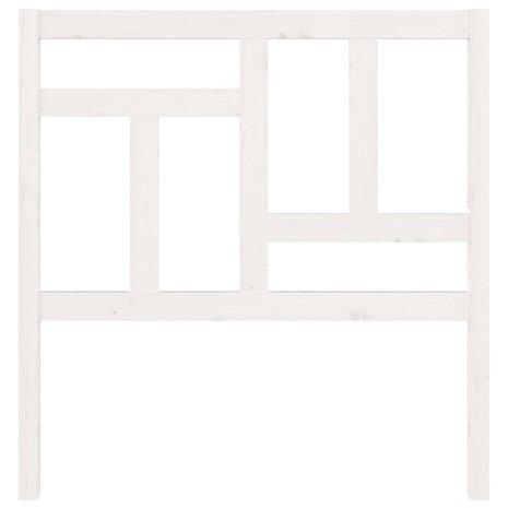 Hoofdbord 95,5x4x100 cm massief grenenhout wit 8720287008323 3