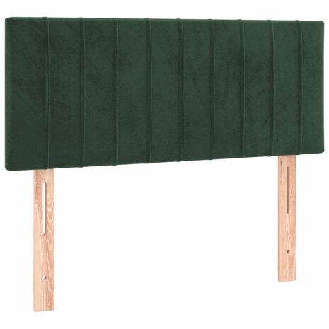 Hoofdbord 80x5x78/88 cm fluweel donkergroen 8720287150558 2