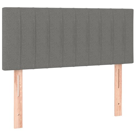 Hoofdbord 80x5x78/88 cm stof donkergrijs 8720287150459 2