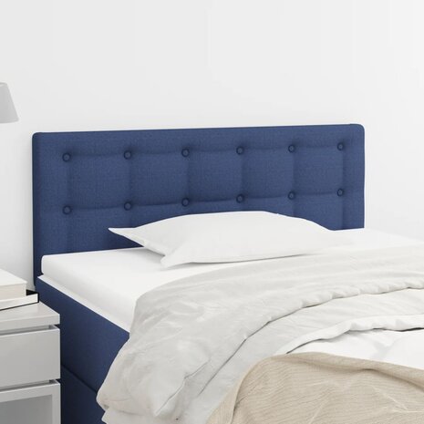 Hoofdbord 80x5x78/88 cm stof blauw 8720287152460 1