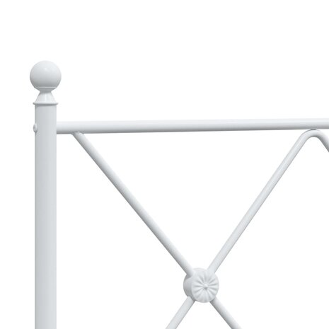Hoofdbord 90 cm metaal wit 8721012374638 5