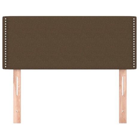 Hoofdbord 80x5x78/88 cm stof donkerbruin 8720287147114 3