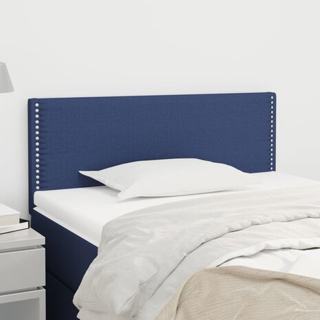 Hoofdbord 80x5x78/88 cm stof blauw 8720287147145 1