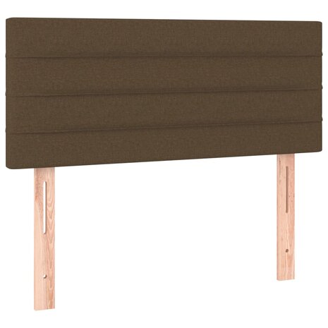 Hoofdbord 80x5x78/88 cm stof donkerbruin 8720287149491 2