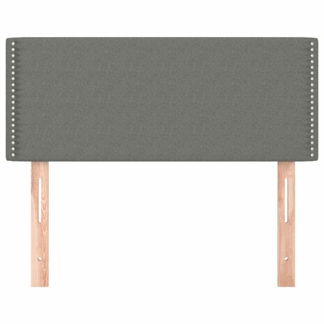 Hoofdbord 100x5x78/88 cm stof donkergrijs 8720287147497 3