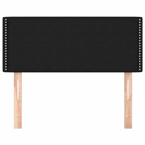 Hoofdbord 100x5x78/88 cm stof zwart 8720287147503 3