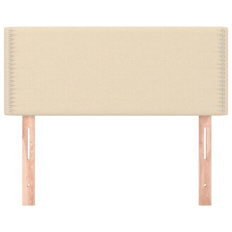 Hoofdbord 100x5x78/88 cm stof crèmekleurig 8720287147534 3