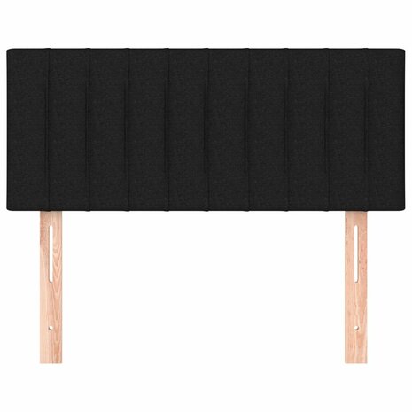 Hoofdbord 100x5x78/88 cm stof zwart 8720287150749 3