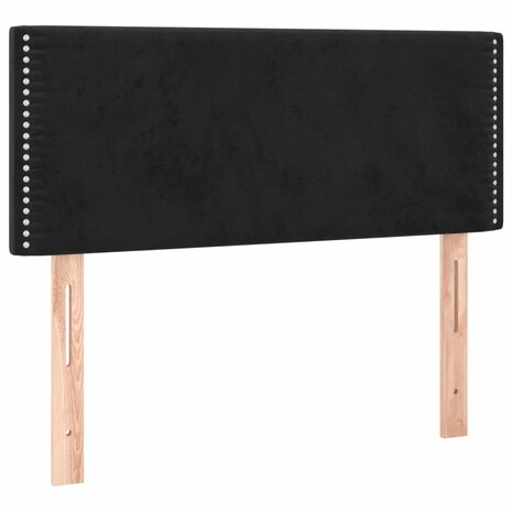 Hoofdbord 90x5x78/88 cm fluweel zwart 8720287147442 2