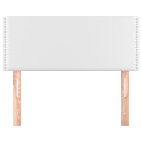 Hoofdbord 100x5x78/88 cm kunstleer wit 8720287147572 3