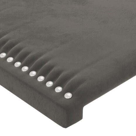 Hoofdbord 100x5x78/88 cm fluweel donkergrijs 8720287147633 4