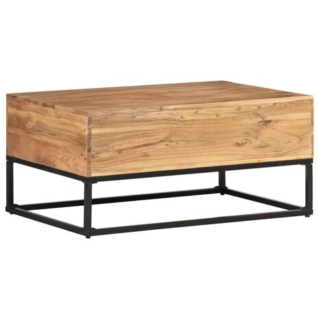 Salontafel 90x60x40 cm massief acaciahout 8720286066591 4