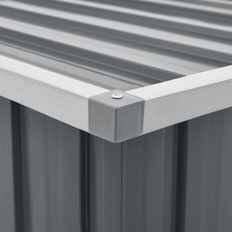 Tuinbox 129x67x65 cm grijs 8719883811123 6